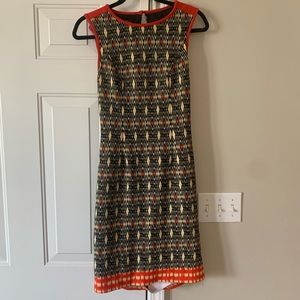 Muse Multi Color Fitted Dress